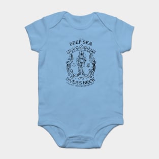 Deep Sea Diver's Brew Est.1901 (distressed) Baby Bodysuit